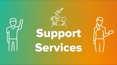 Colour support services banner
