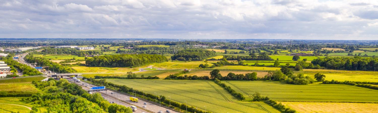 Motorway in Surrey